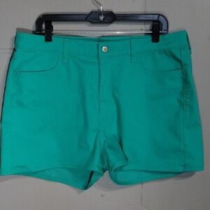 Old Navy High Waist Green Shorts